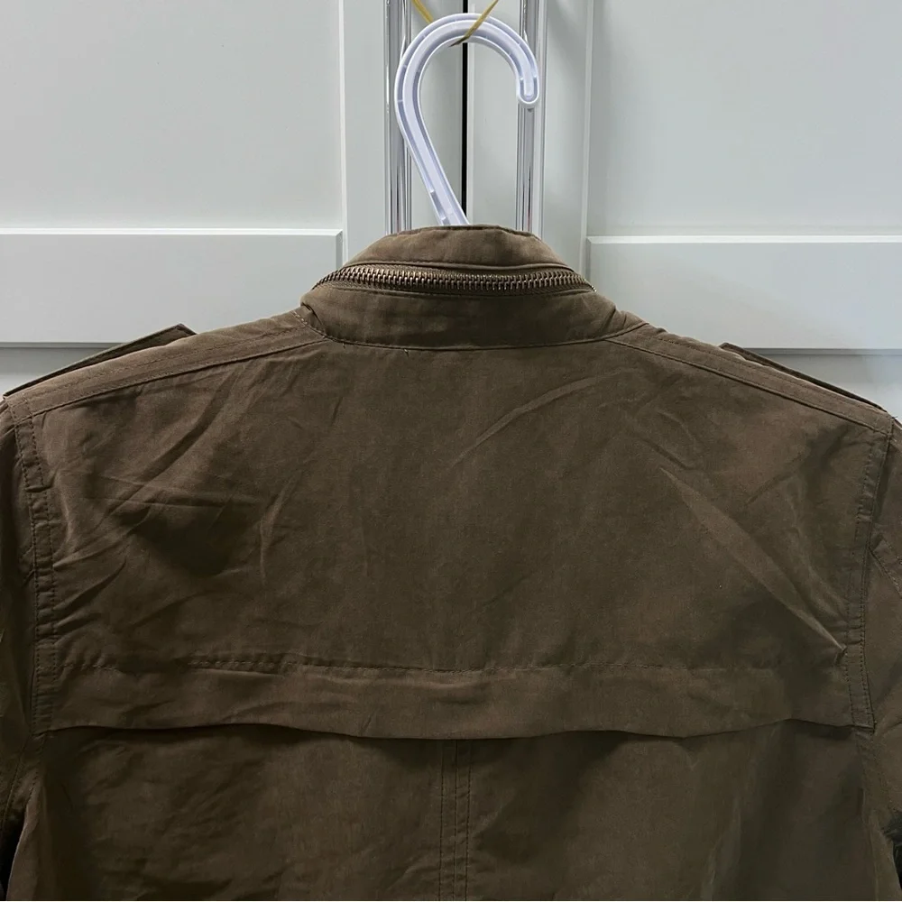 LOVE TREE Military / Utility Style Lightweight Spring or Fall Jacket Size Medium - Picture 14 of 16